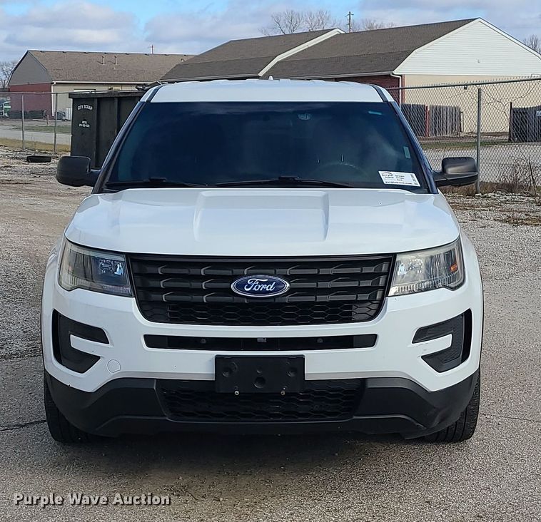 image for item DR7806 2016 Ford Explorer Police Interceptor  SUV
