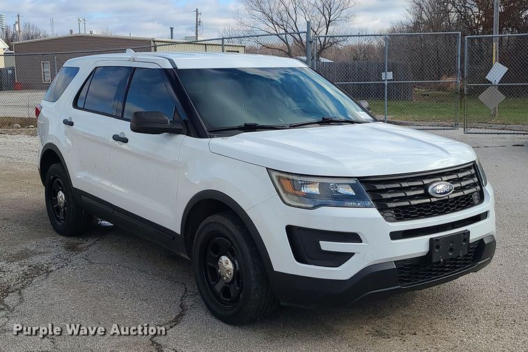 image for item DR7806 2016 Ford Explorer Police Interceptor  SUV