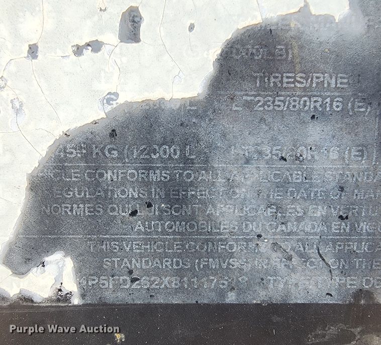 image for item DR7809 2008 PJ  equipment trailer