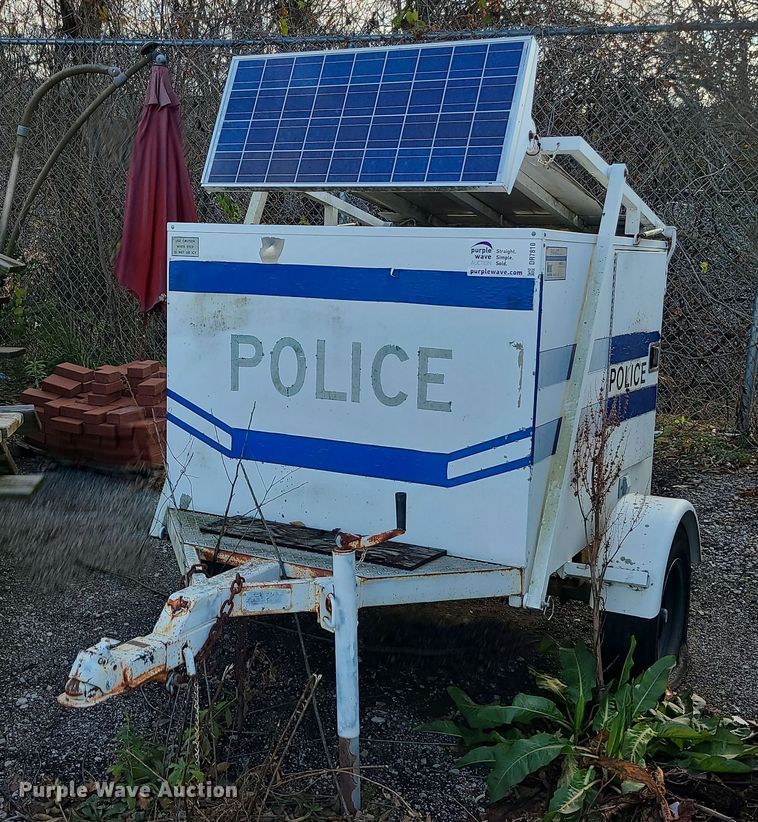 image for item DR7810 1996 Kustom Signals   radar trailer