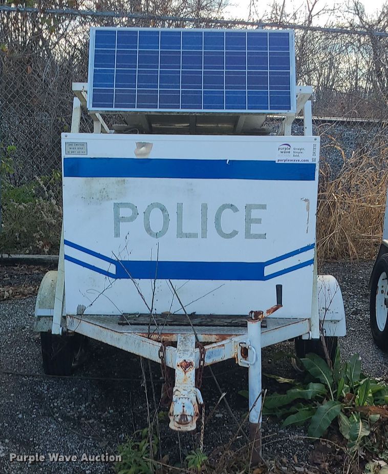 image for item DR7810 1996 Kustom Signals   radar trailer