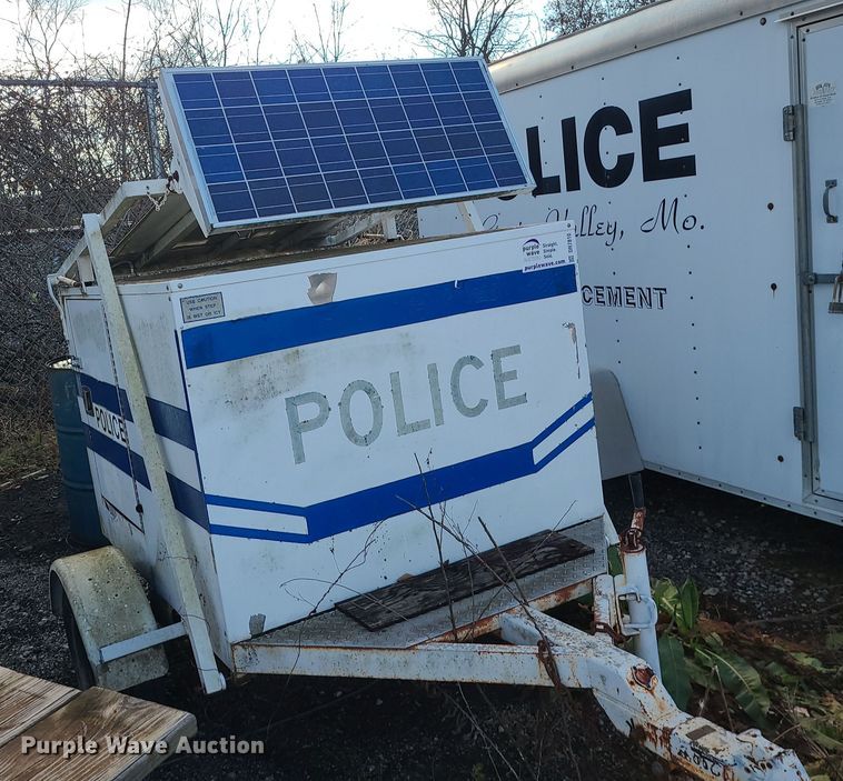 image for item DR7810 1996 Kustom Signals   radar trailer