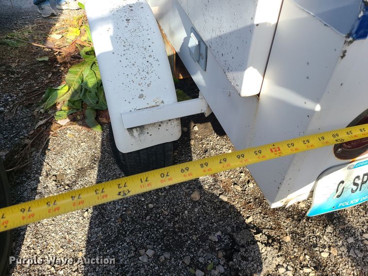 image for item DR7810 1996 Kustom Signals   radar trailer