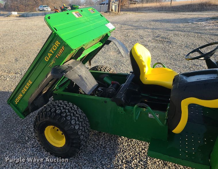 image for item DR7814 John Deere Gator Turf  utility vehicle