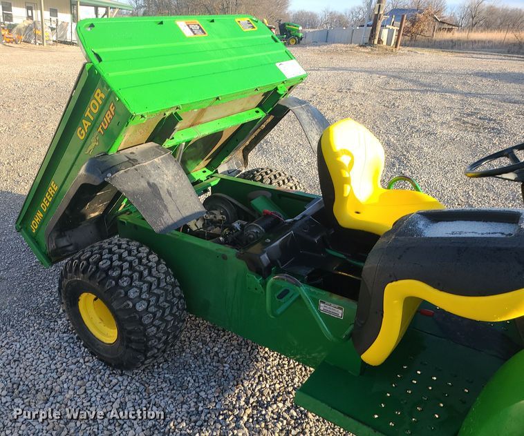 image for item DR7814 John Deere Gator Turf  utility vehicle