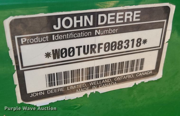 image for item DR7814 John Deere Gator Turf  utility vehicle
