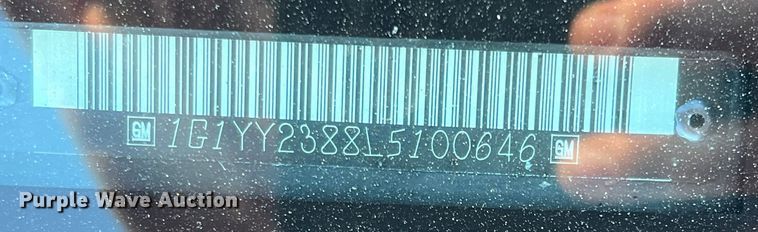 image for item DS2464 1990 Chevrolet Corvette