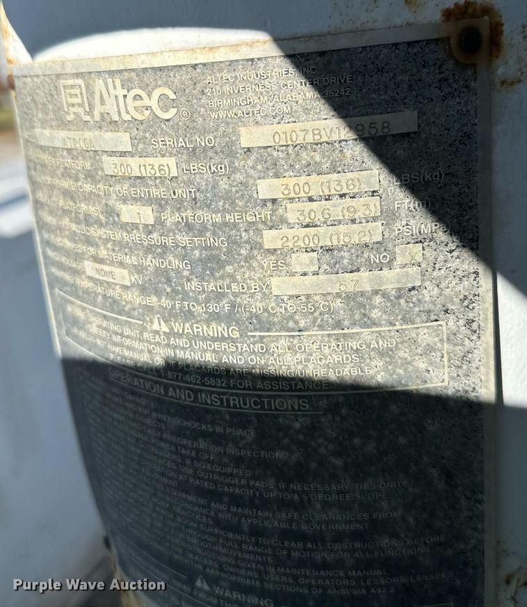 image for item DW2943 2007 Ford F550 Super Duty  bucket truck