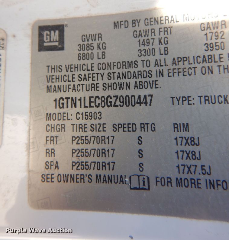 image for item GG9928 2016 GMC Sierra 1500  pickup truck