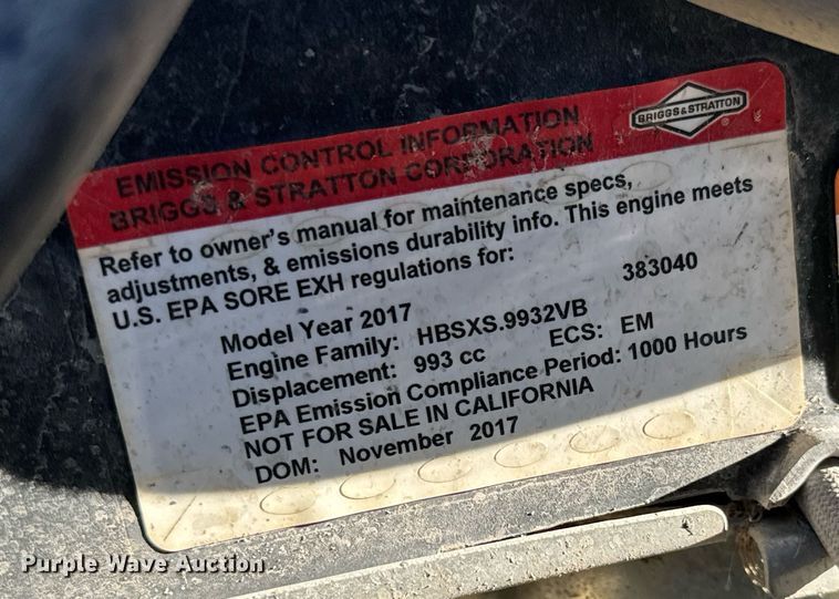 image for item GG9968 Dixie Chopper XCaliber  ZTR slope mower