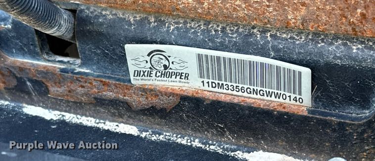 image for item GG9968 Dixie Chopper XCaliber  ZTR slope mower