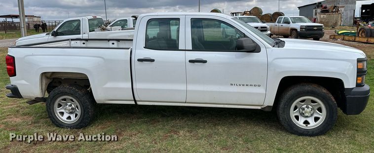 image for item JT9231 2015 Chevrolet Silverado 1500  Double Cab pickup truck