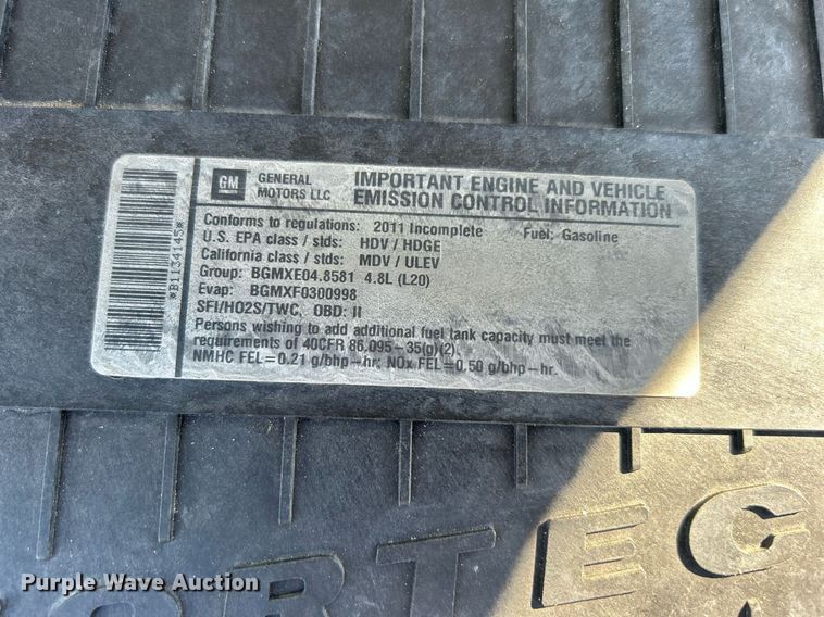 image for item KH9583 2011 Chevrolet Express G3500  shuttle bus