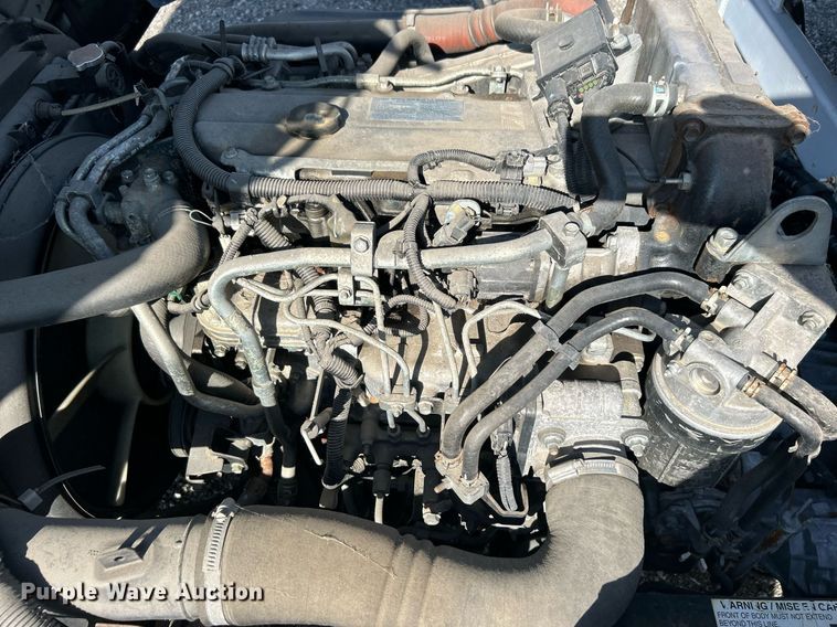 image for item KH9655 2007 Isuzu NPR HD  scissor lift truck