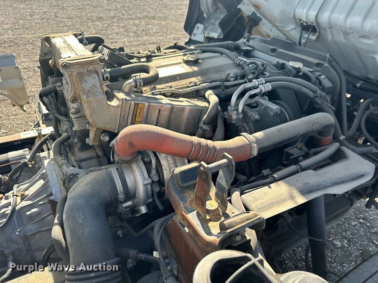 image for item KH9655 2007 Isuzu NPR HD  scissor lift truck