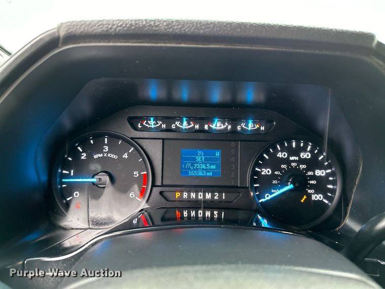 image for item KH9663 2017 Ford F450 XL  SuperCab flatbed truck