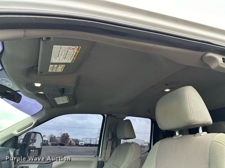 image for item KH9663 2017 Ford F450 XL  SuperCab flatbed truck