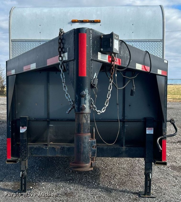 2015 C & W Trailers enclosed cargo trailer in Collinsville, OK Item KH9669 for sale Purple Wave