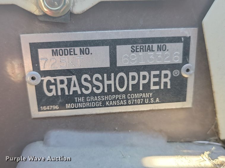 image for item KT9958 Grasshoper 725K  ZTR lawn mower