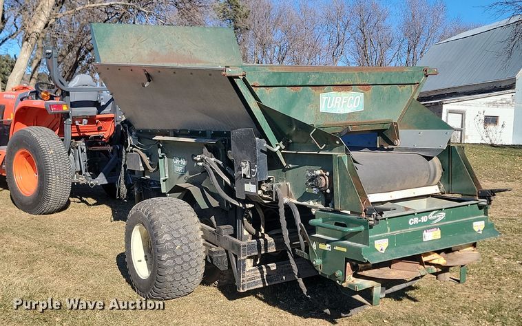 image for item KT9961 Turfco CR-10  top dresser spreader