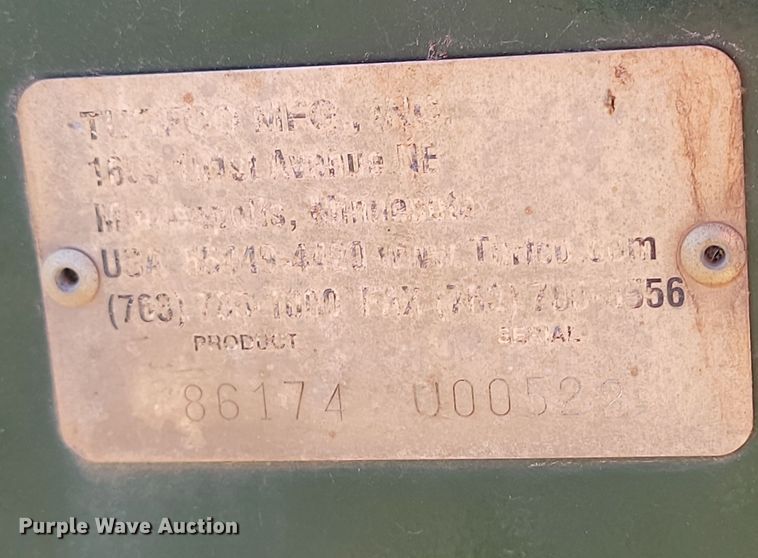 image for item KT9961 Turfco CR-10  top dresser spreader