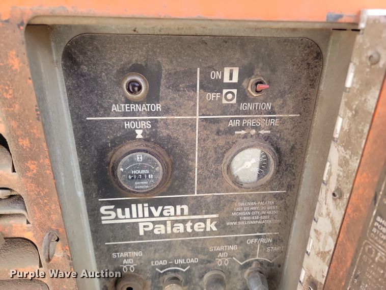 image for item KU9012 Sullivan-palatek D185  air compressor