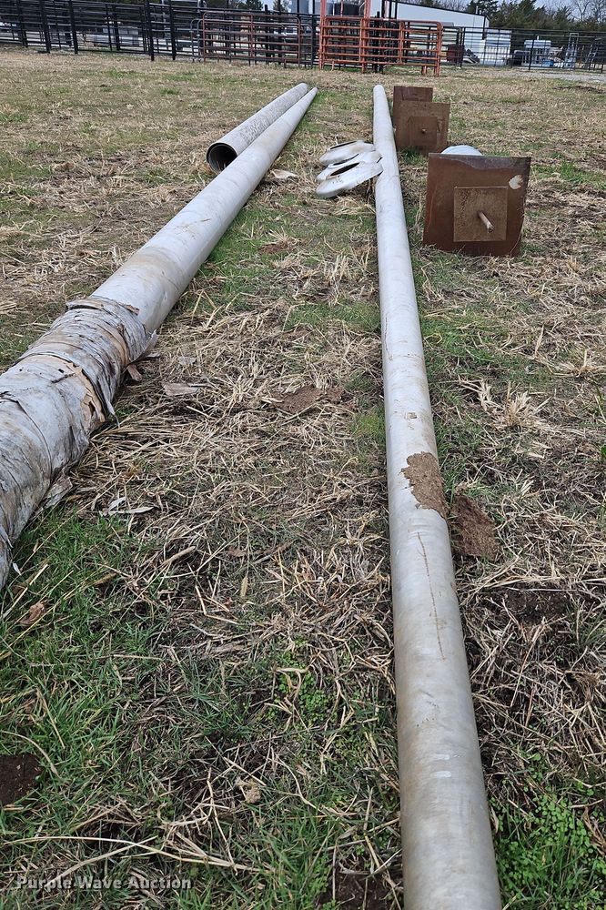 image for item LB9646 Aluminum flag poles