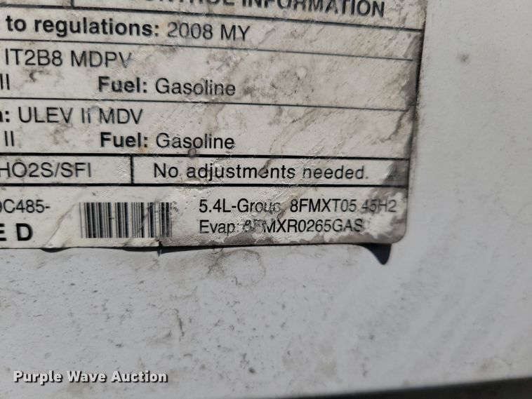 image for item LC9306 2008 Ford E350  van