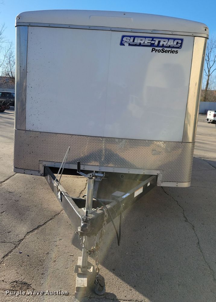 image for item LC9310 2018 Sure-Trac STRCH10220TA-100  enclosed cargo trailer