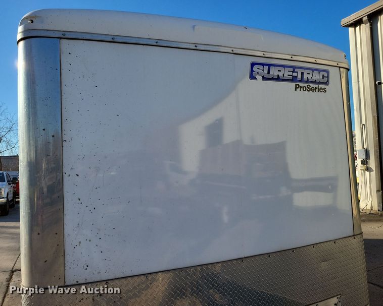 image for item LC9310 2018 Sure-Trac STRCH10220TA-100  enclosed cargo trailer