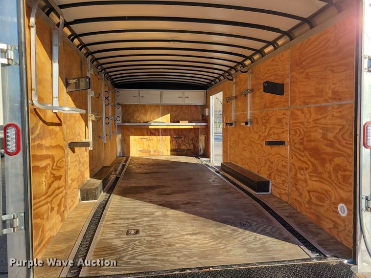 image for item LC9310 2018 Sure-Trac STRCH10220TA-100  enclosed cargo trailer