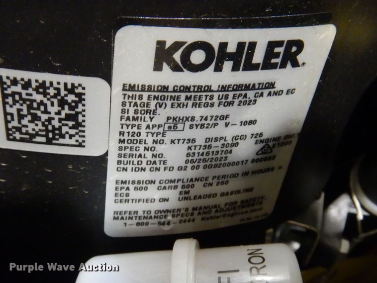 image for item LC9380 2023 Husqvarna YTH 24K54  lawn mower