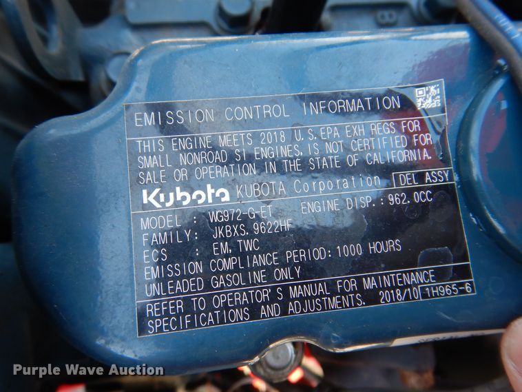 image for item LC9381 2018 Schiller Steiner 450  lawn mower