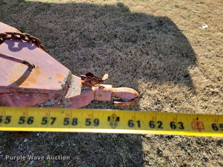 image for item LD9064 1986 Shop built  equipment trailer