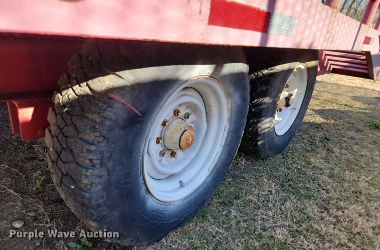 image for item LD9064 1986 Shop built  equipment trailer
