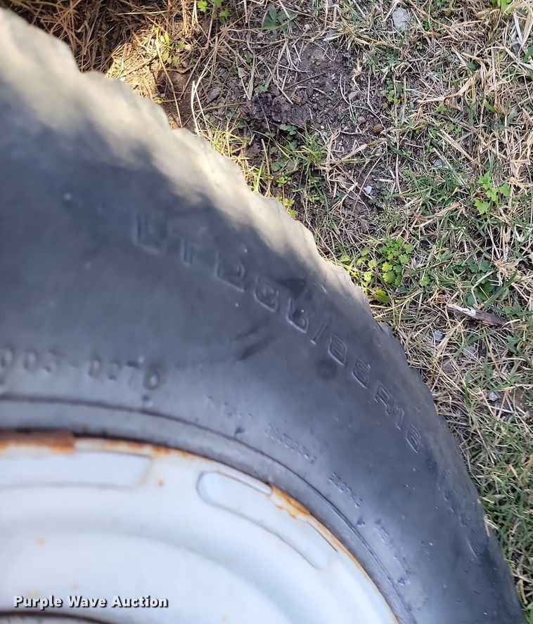 image for item LD9064 1986 Shop built  equipment trailer