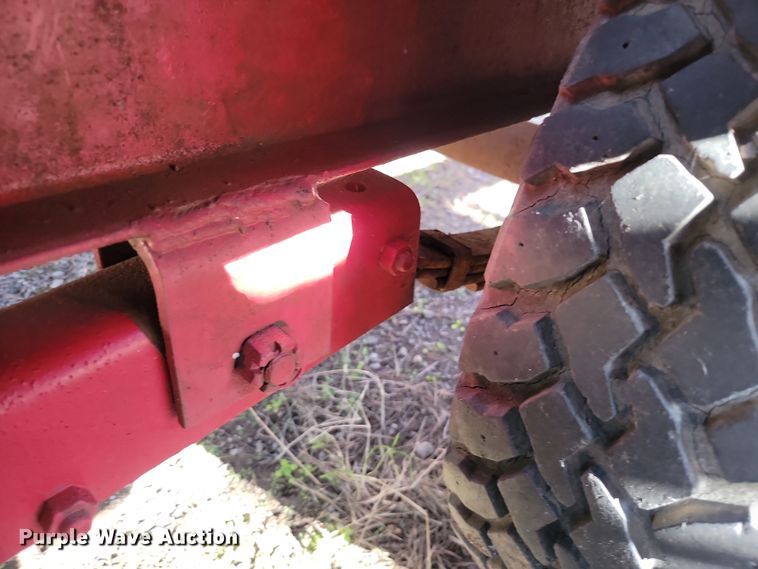 image for item LD9064 1986 Shop built  equipment trailer