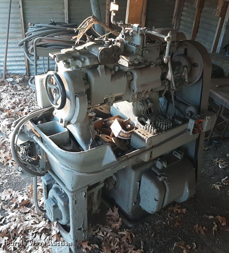 image for item LD9089 Brown and Sharp  screw machine