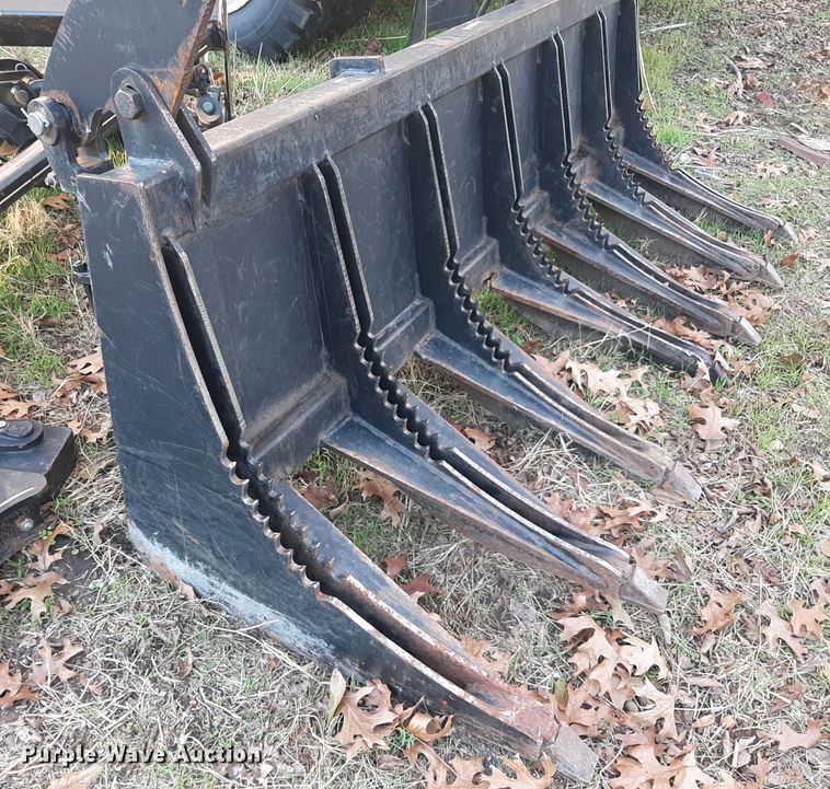 image for item LD9092 72" W skid steer grapple
