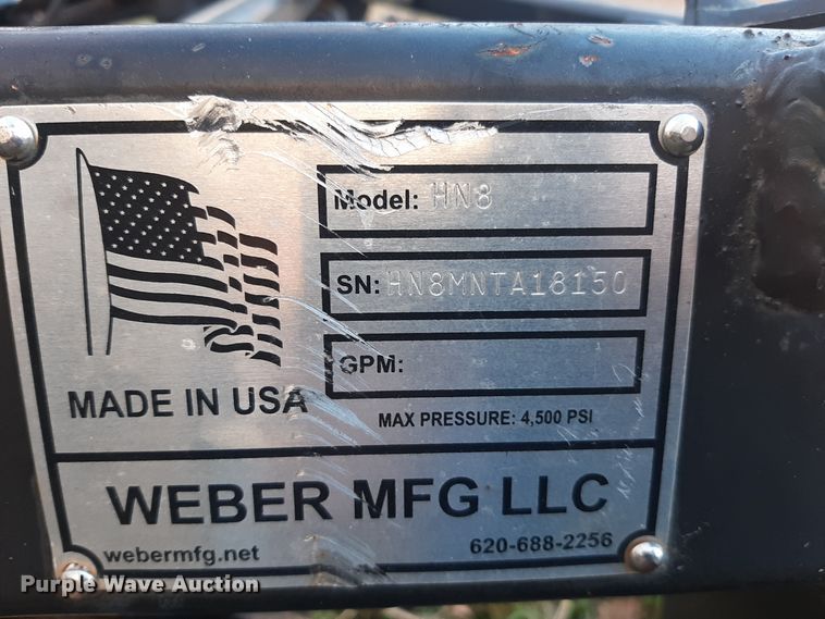 image for item LD9093 Weber HN8  skid steer tree shear