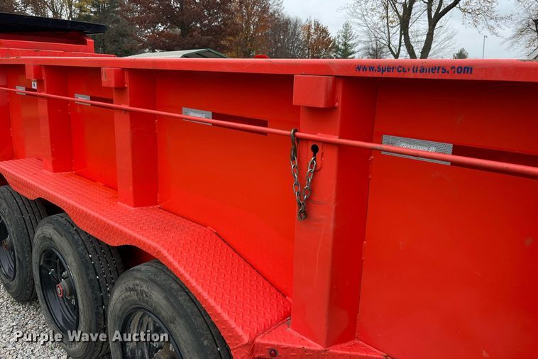 image for item LD9876 2021 Road Clipper 46UFU2034M1237893  dump trailer