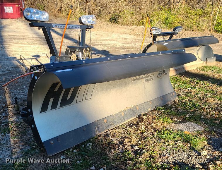 image for item LJ9384 Buyers Snow Dogg HD80  snow plow