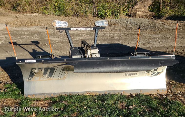image for item LJ9386 Buyers Snow Dogg HD80  snow plow