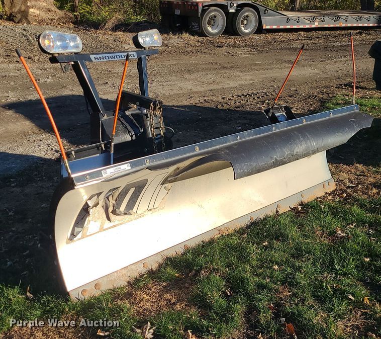image for item LJ9386 Buyers Snow Dogg HD80  snow plow