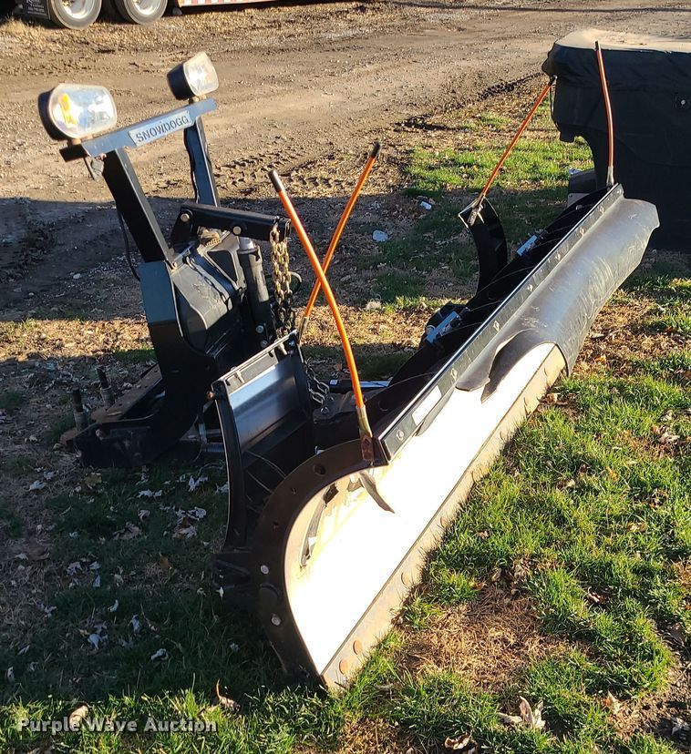 image for item LJ9386 Buyers Snow Dogg HD80  snow plow