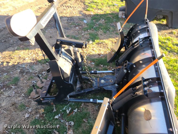 image for item LJ9386 Buyers Snow Dogg HD80  snow plow