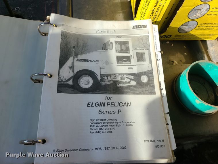 image for item LJ9392 2003 Elgin Series P  street sweeper