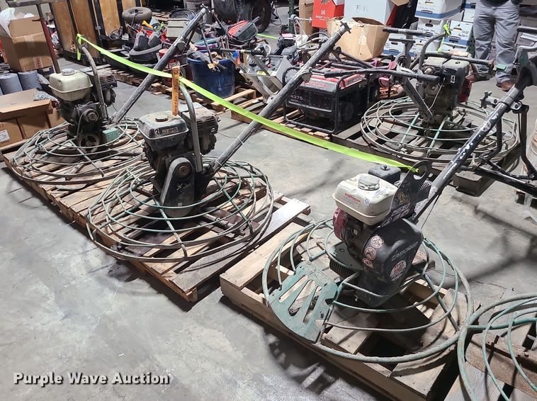 image for item LJ9399 (3) Mq Whiteman concrete trowels