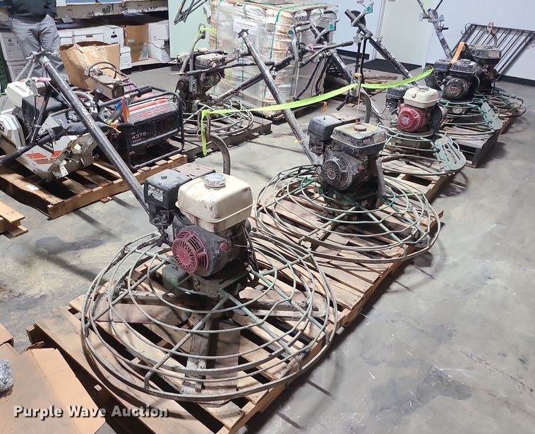 image for item LJ9399 (3) Mq Whiteman concrete trowels