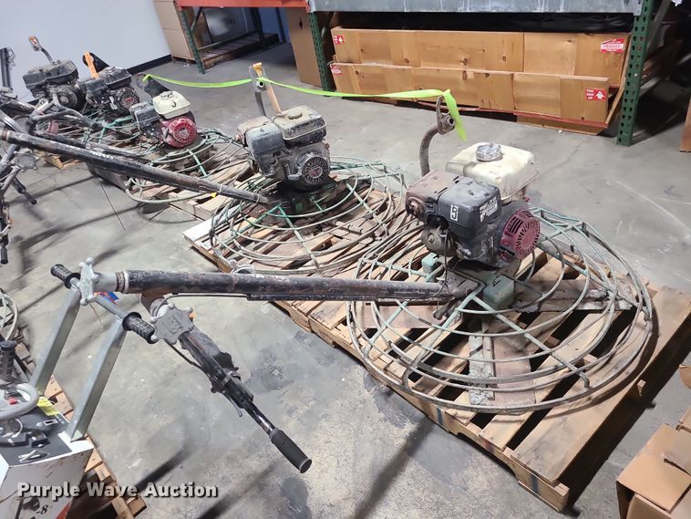 image for item LJ9399 (3) Mq Whiteman concrete trowels